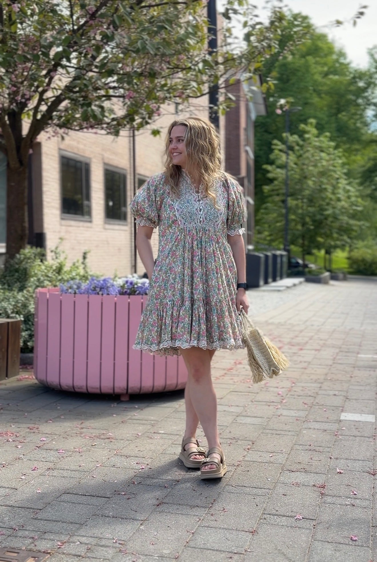 Cotton Slub Shift Dress – Pønt