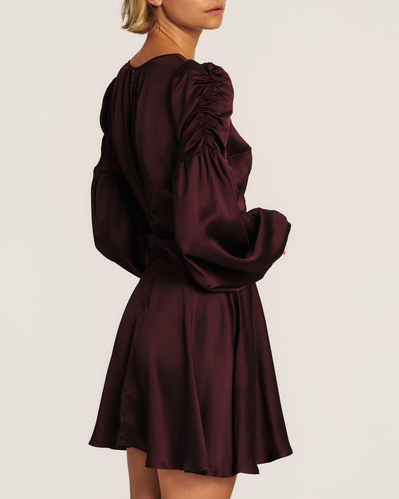 Satin Mini Dress