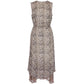 CHIFFON SLEEVELESS DRESS
