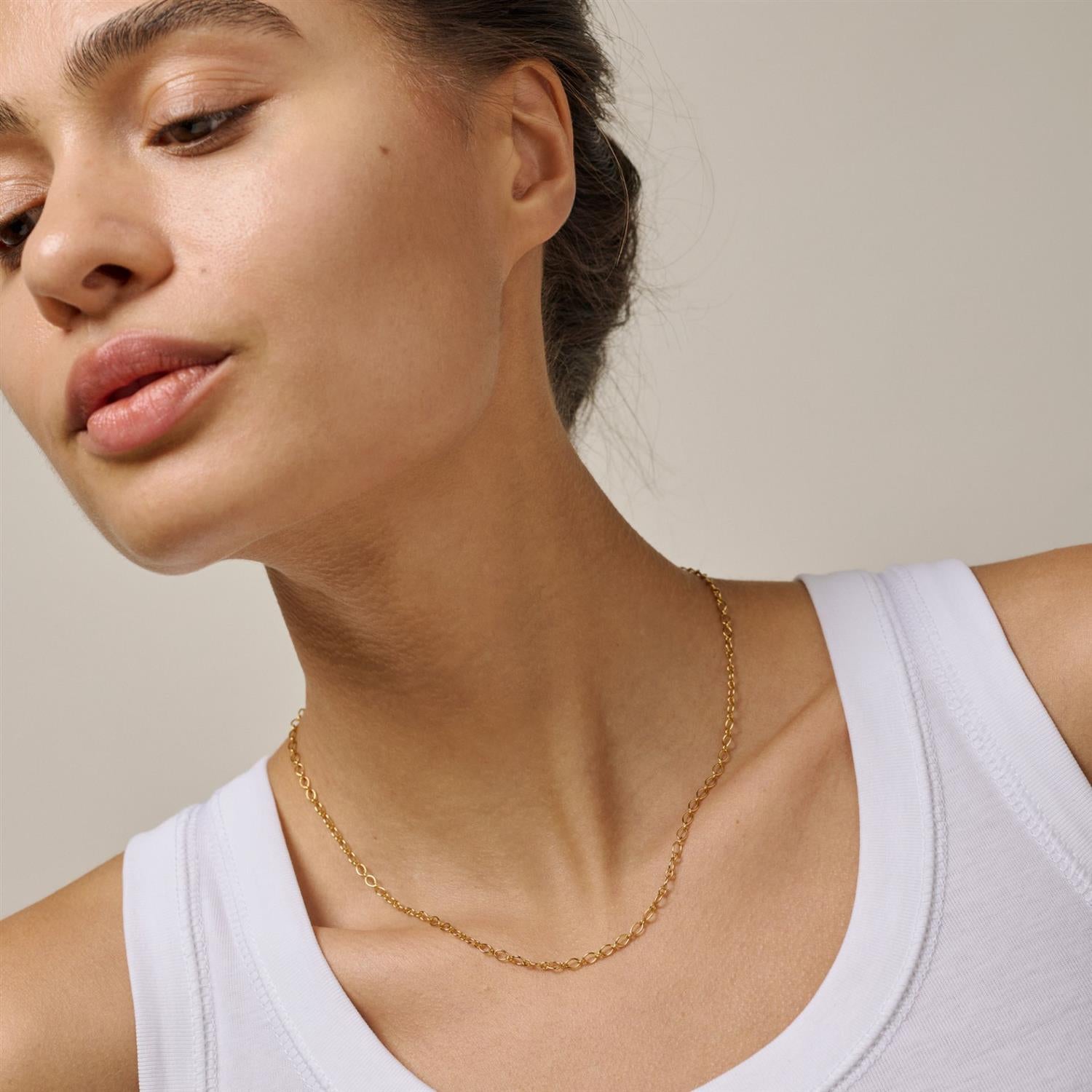 necklace simple charm