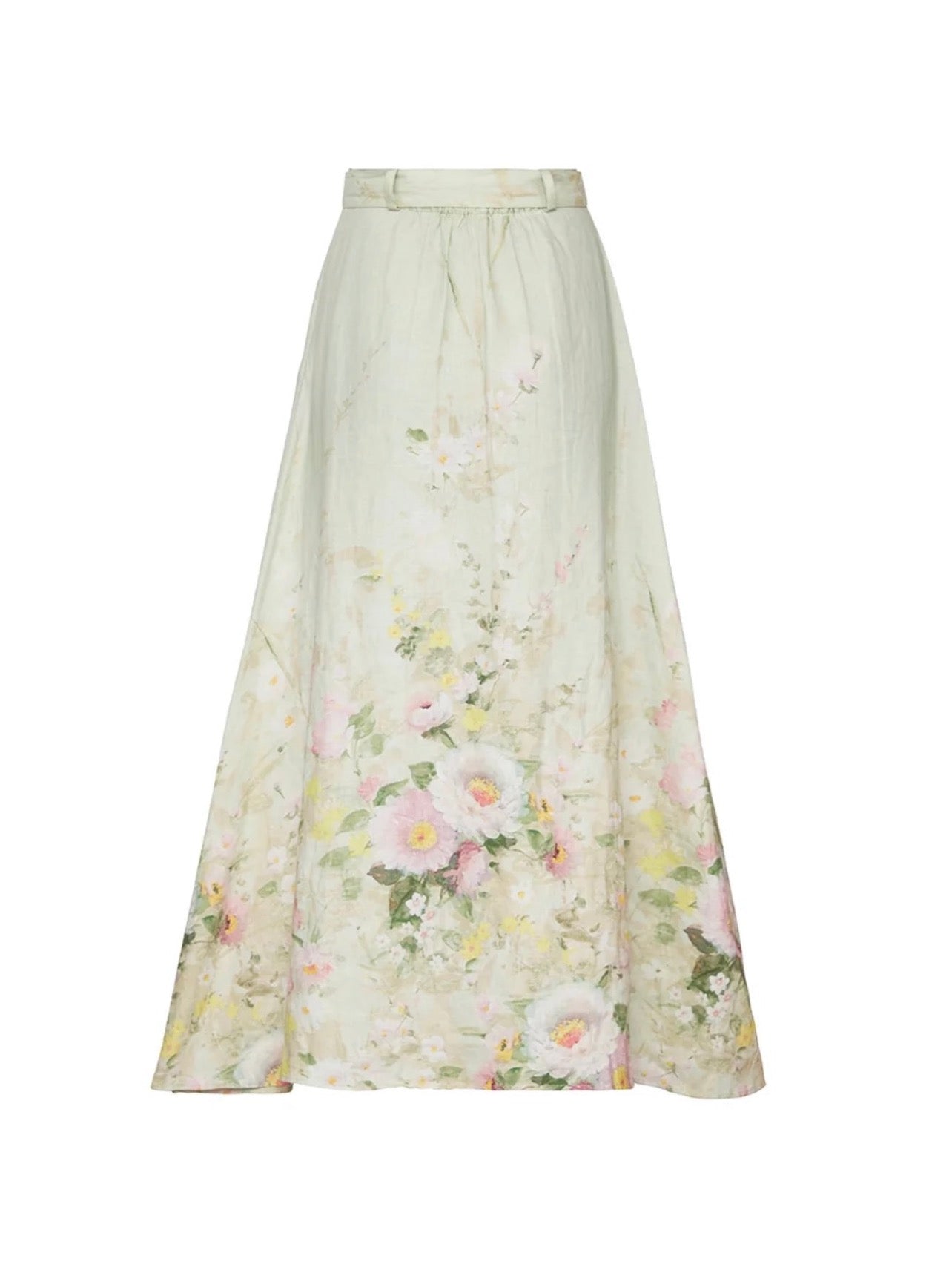 Linen Maxi Skirt