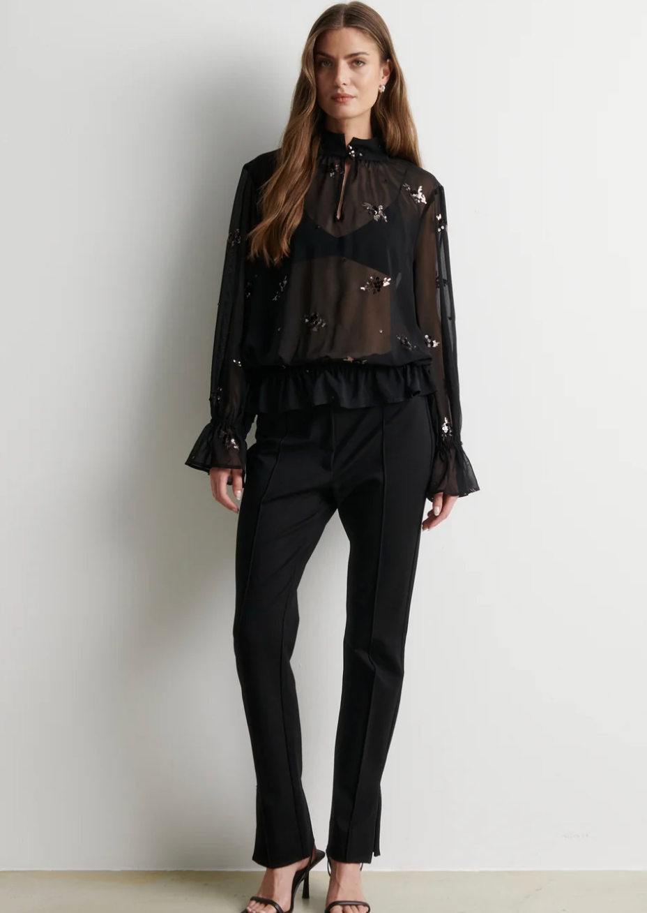 Luma Sequin Blouse