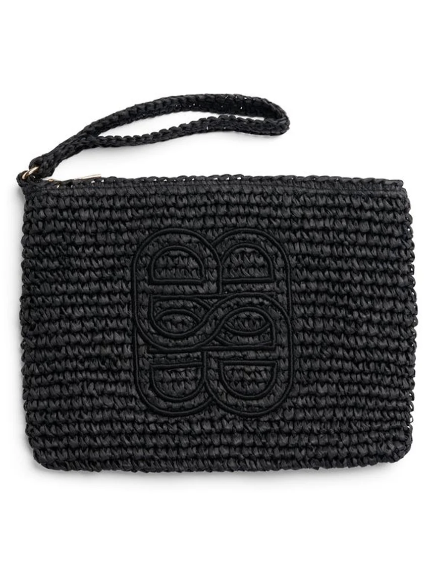 Mim Straw Clutch