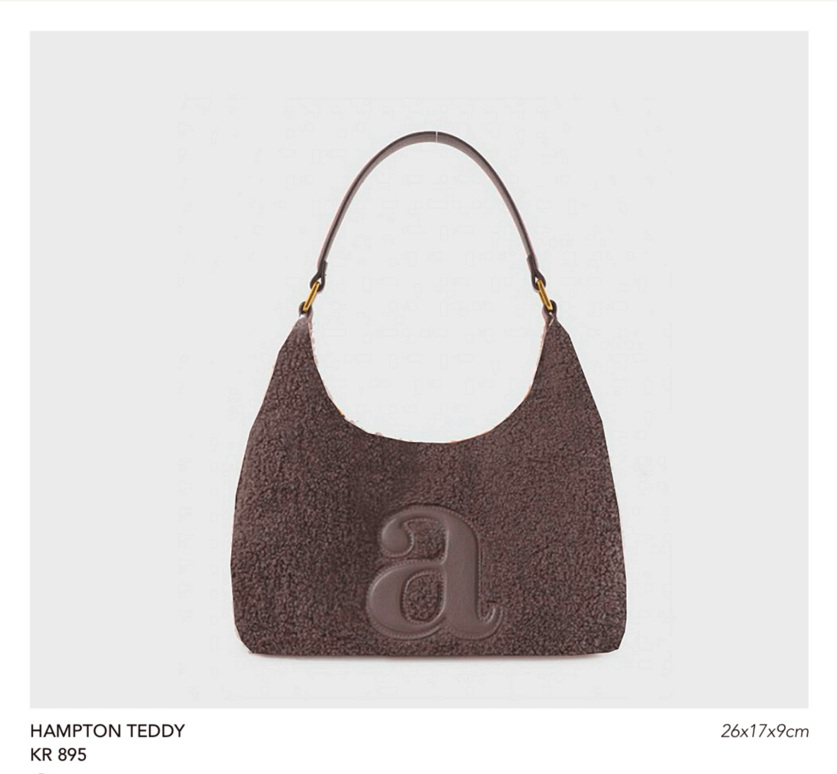 Hampton Teddy veske