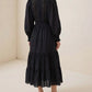 Cotton Slub Midi Dress
