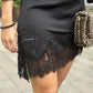 NAOMI TWIST SHOULDER DRESS