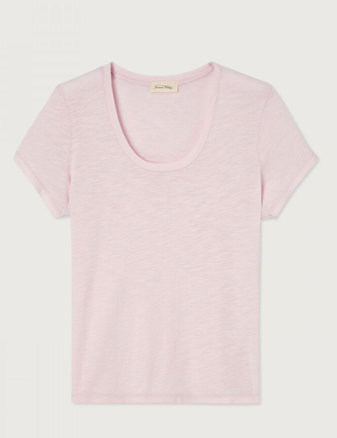 Jacksonville t-shirt round neck - pink