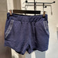 Katelin shorts embroidery - navy