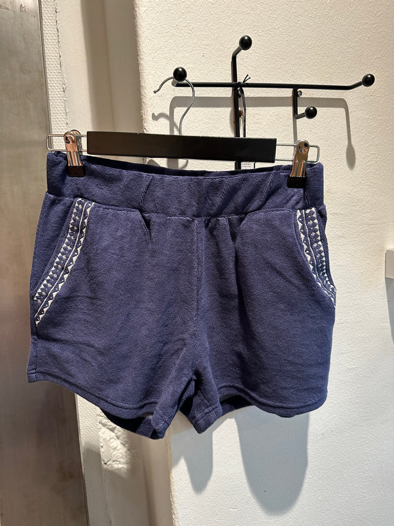 Katelin shorts embroidery - navy