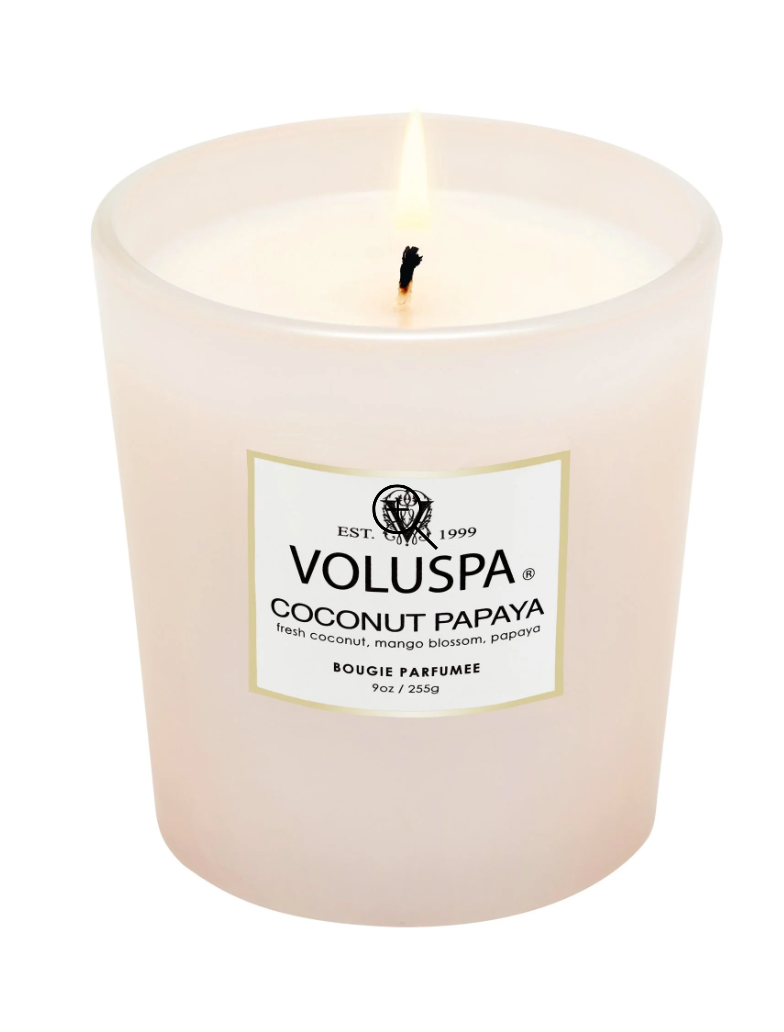 Classic Boxed candle - Coconut Papaya