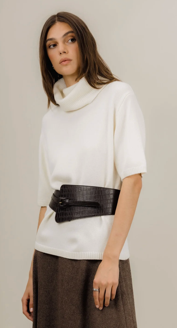 Arwyn SS Turtleneck