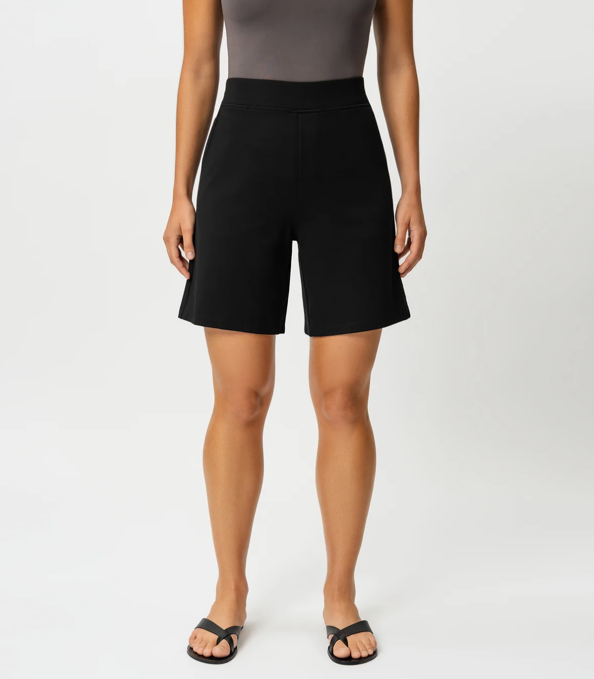 Light Ponte Shorts - 20cm