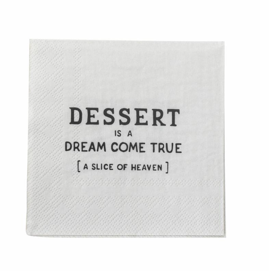 Wendy servietter - Dessert