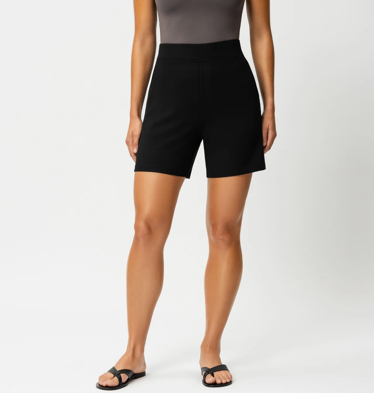 Light Ponte Shorts - 15cm