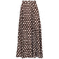 Striped Organza Maxi Skirt