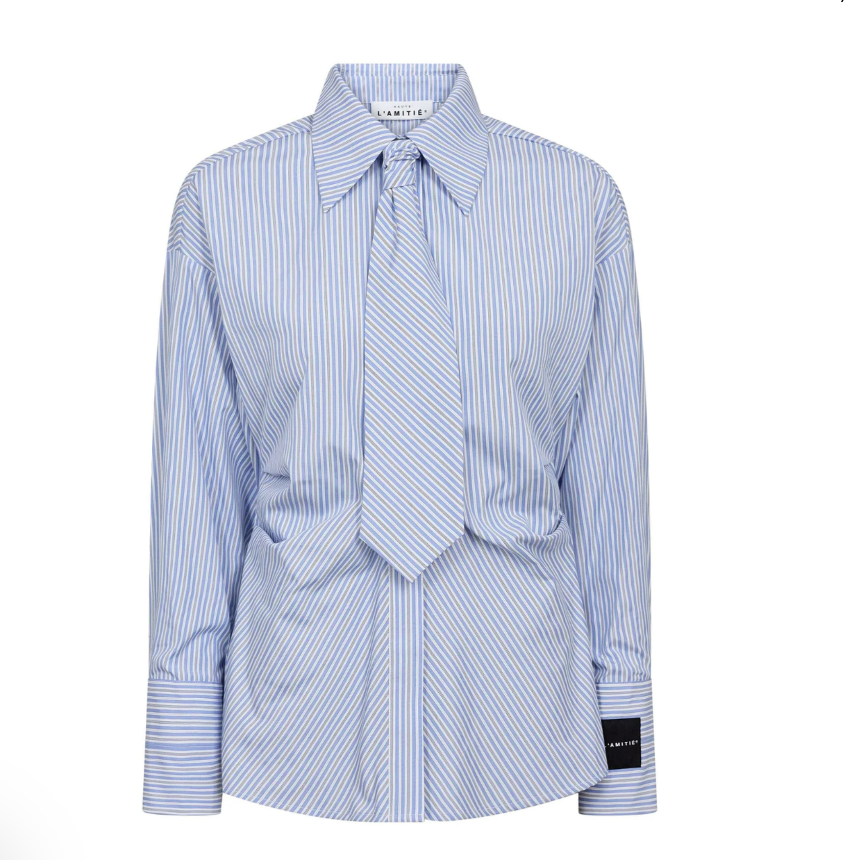 Emma Tie Stripe Shirt