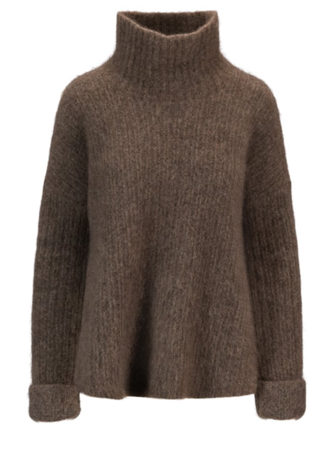 Emilie chunky sweater - brown