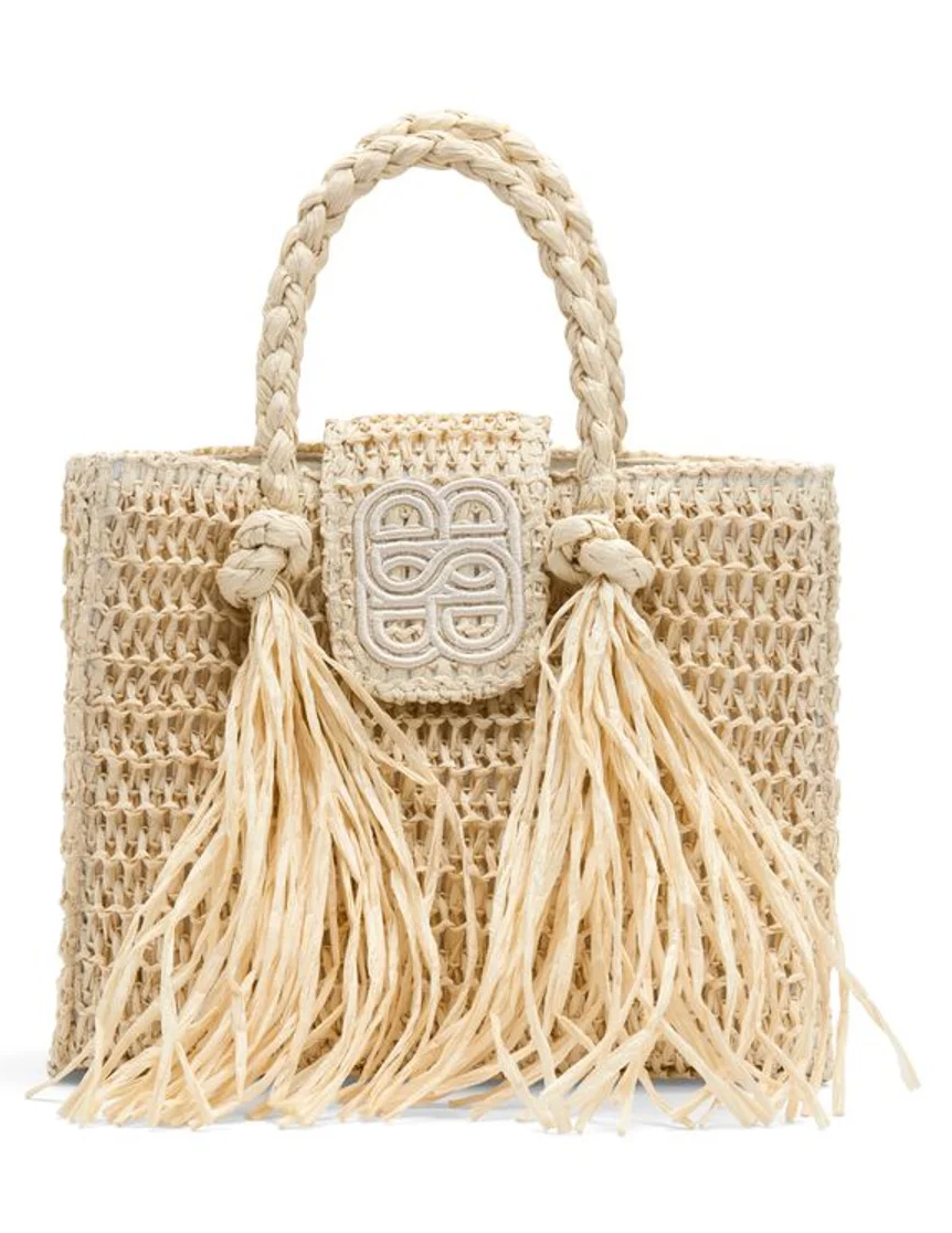 Sigrid Straw Bag