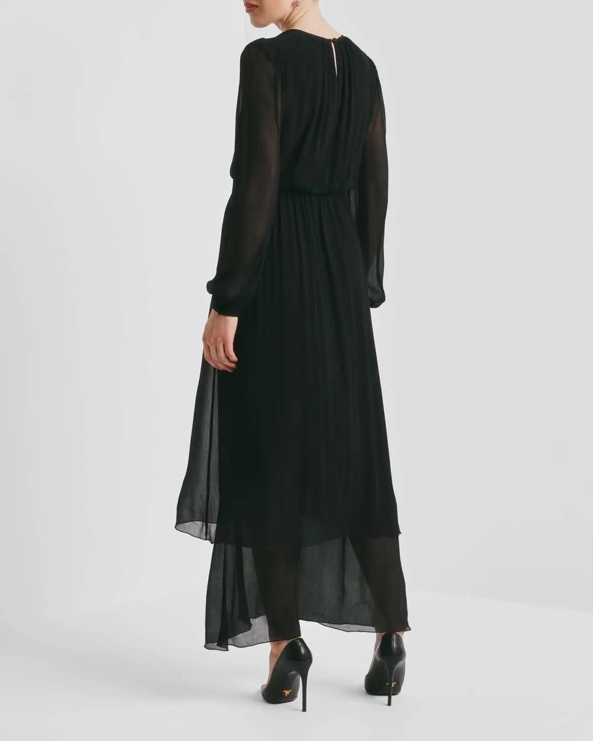 CHIFFON MAXI DRESS