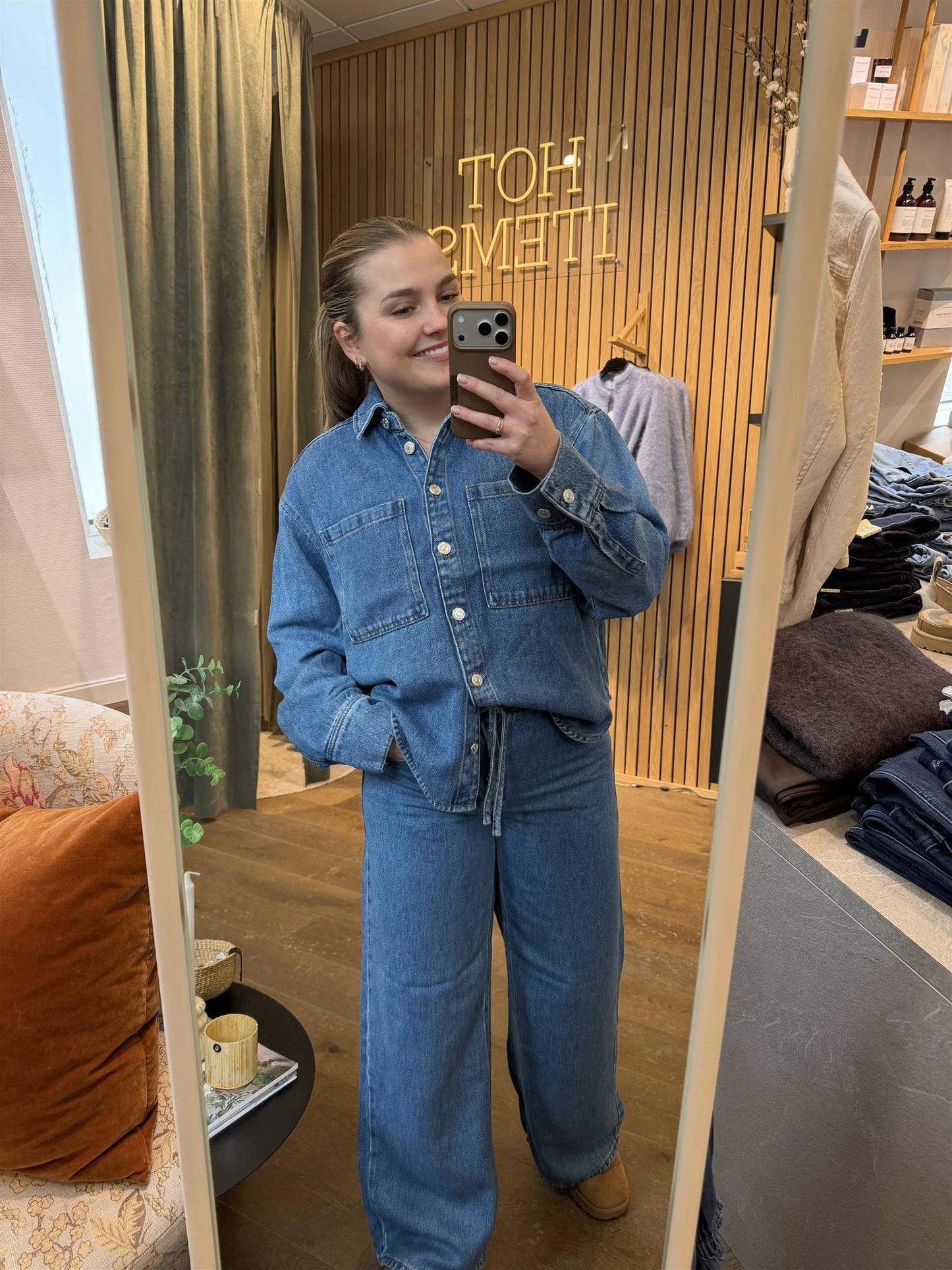 Irvina Denim Shirt
