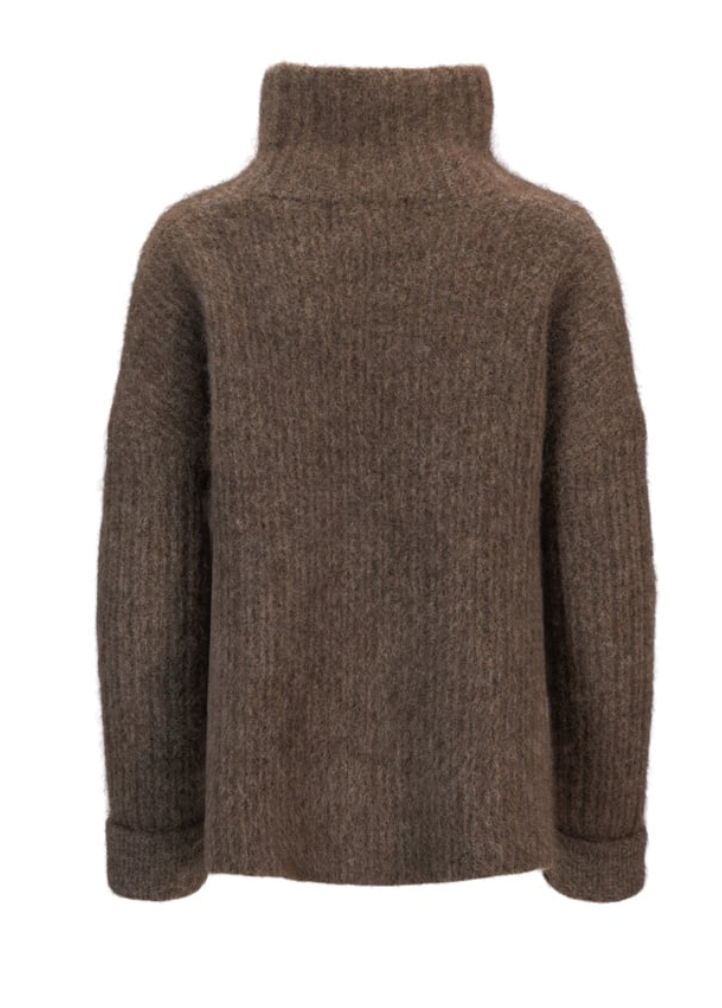 Emilie chunky sweater - brown