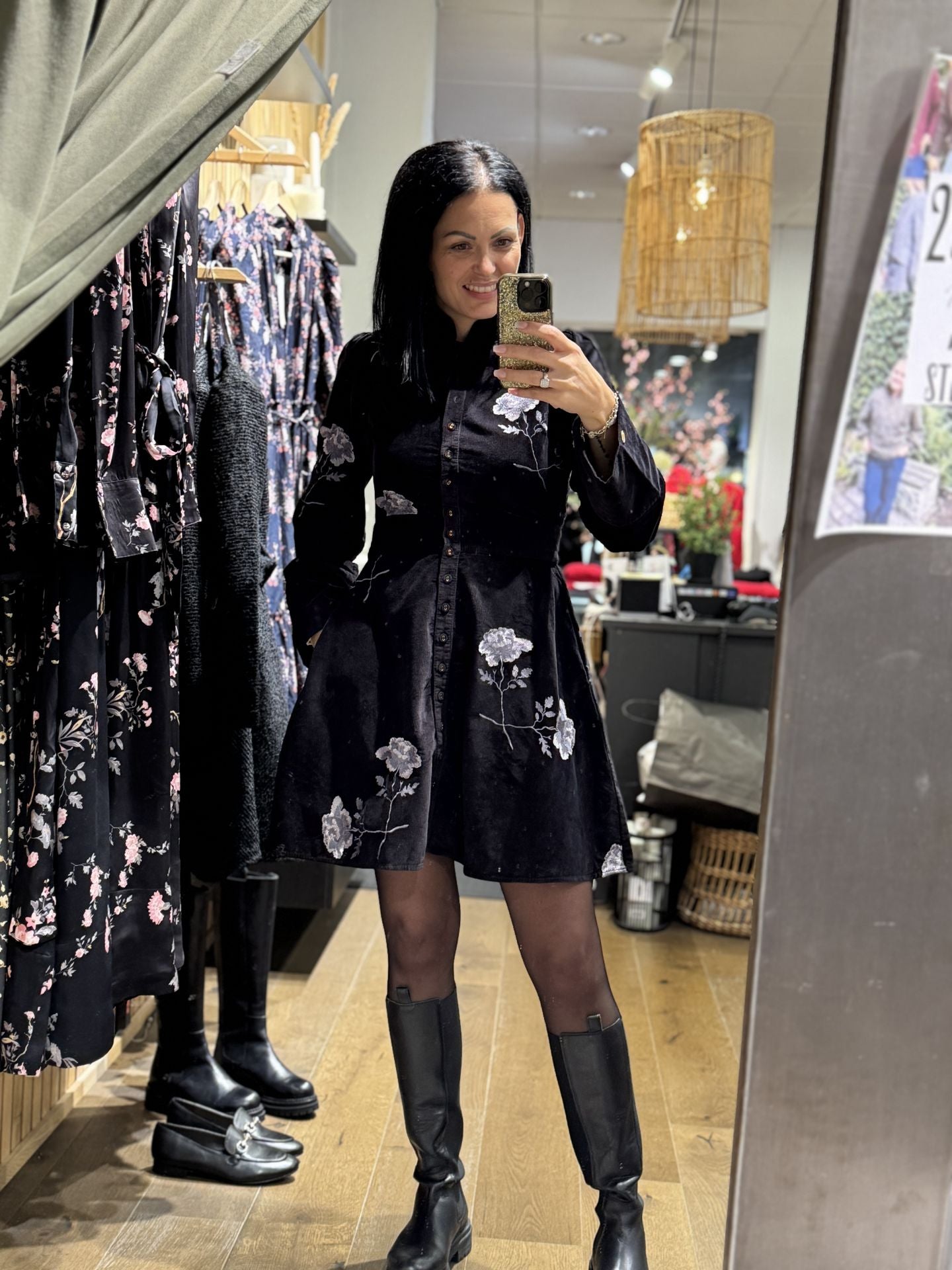 Cord mini dress