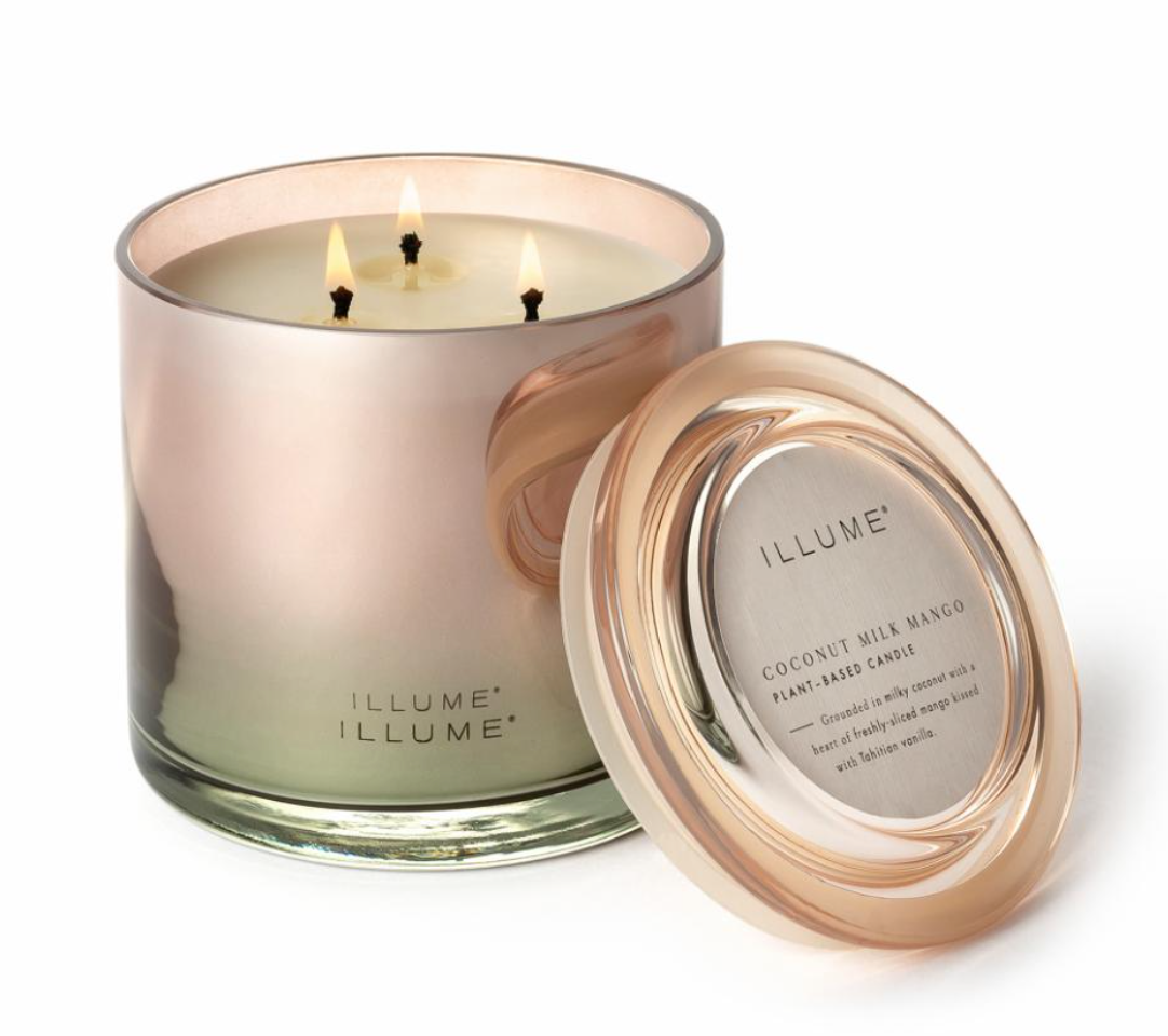 Statement Glass Candle - Coconut Milk Mango