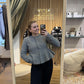Hiva Peplum Knit Cardigan