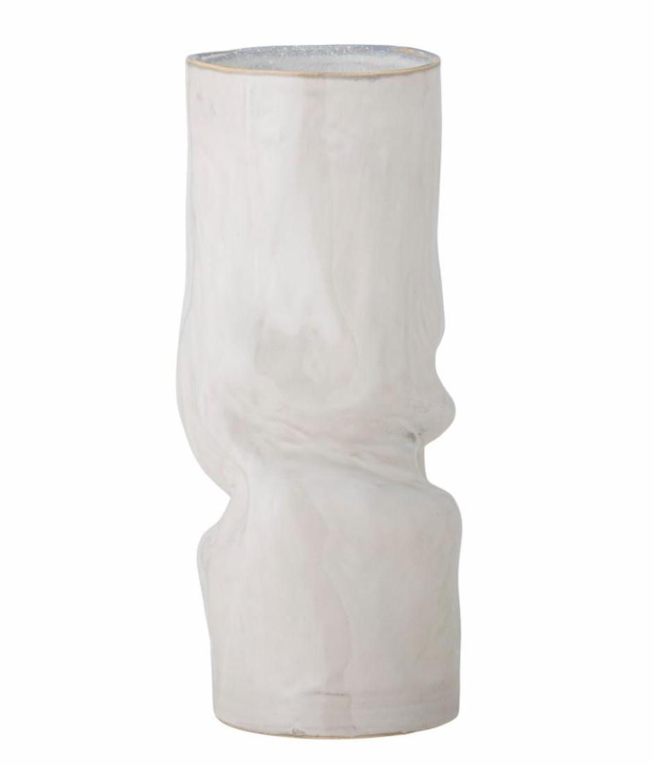 Araba Vase, White, Stoneware