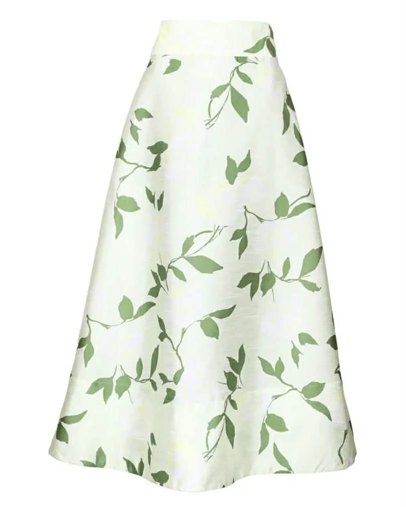 Taffeta Maxi Skirt