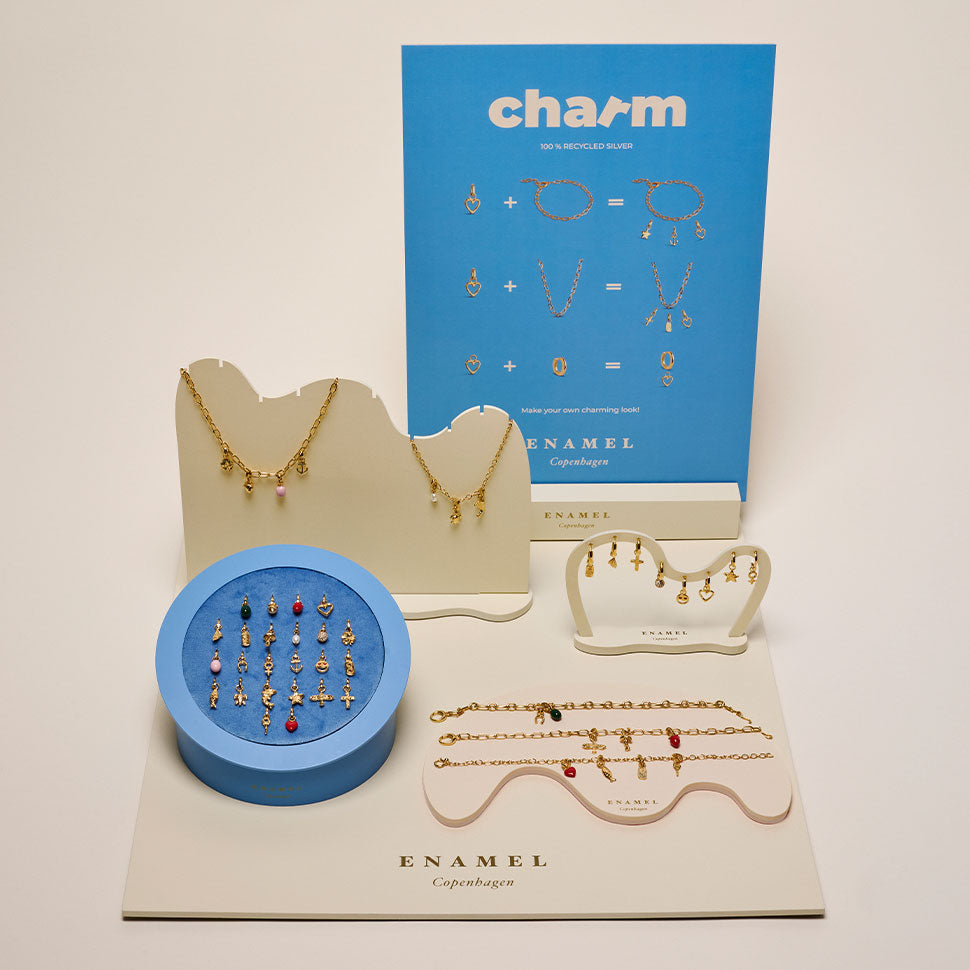 necklace simple charm