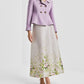 Taffeta Maxi Skirt