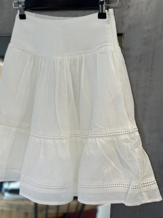 Mikela skirt - White