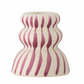 Gabin lysestake - lilla - Stoneware