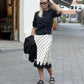 Black Polka Dot