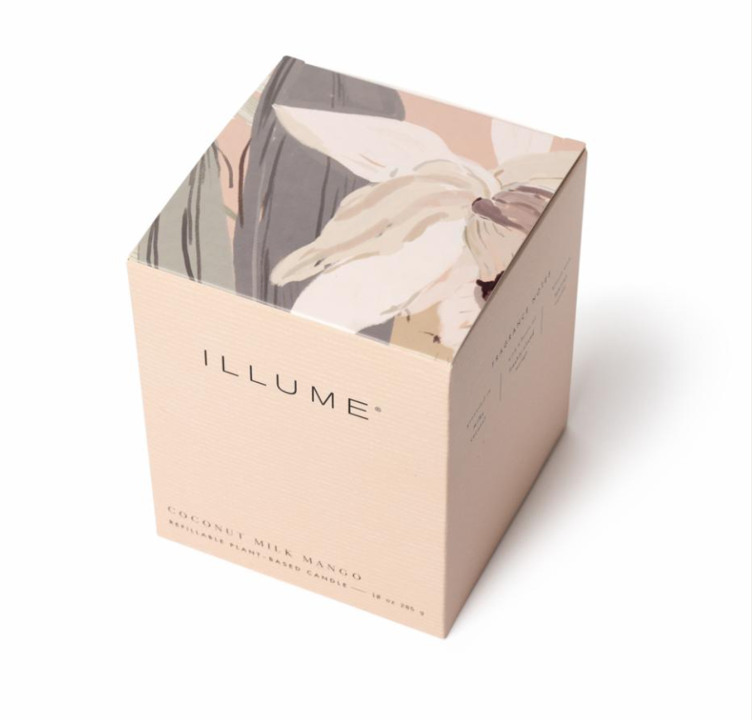 Box Glass Candle - Coconut Milk Mango