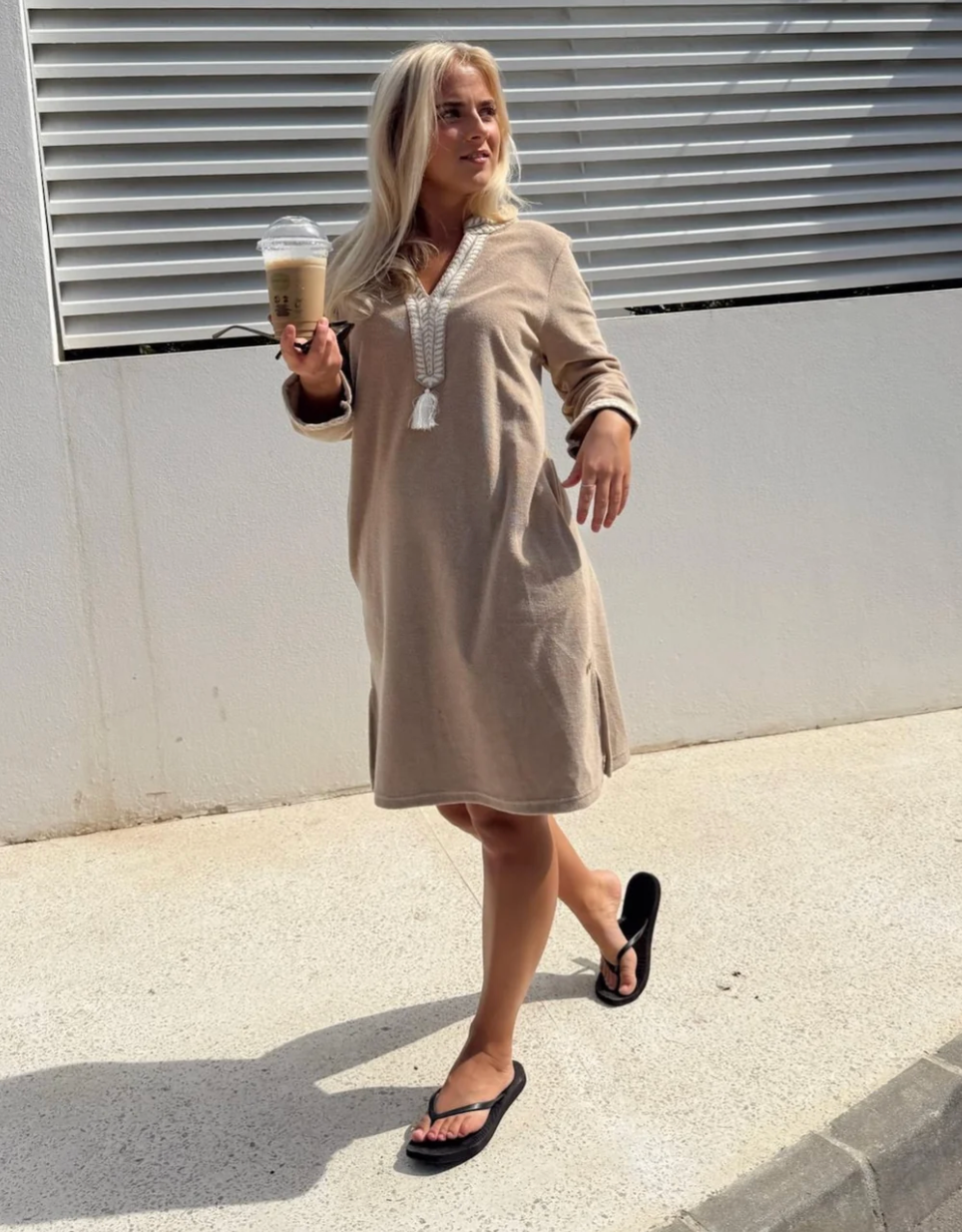 Kaftan Short dress