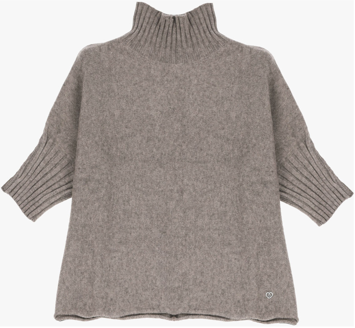 Turtleneck sweater - dark beige