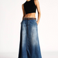 Denim skirt a-shape - Oslo