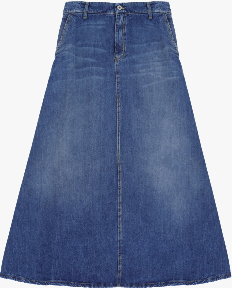 Denim skirt a-shape - Oslo