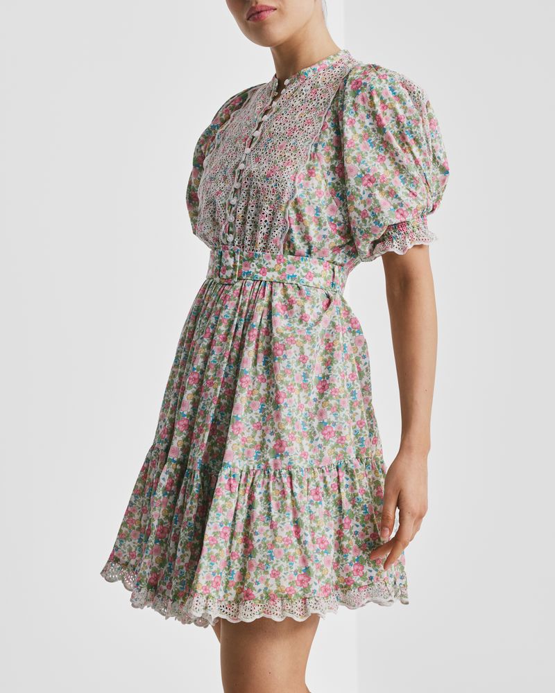Cotton Slub Shift Dress
