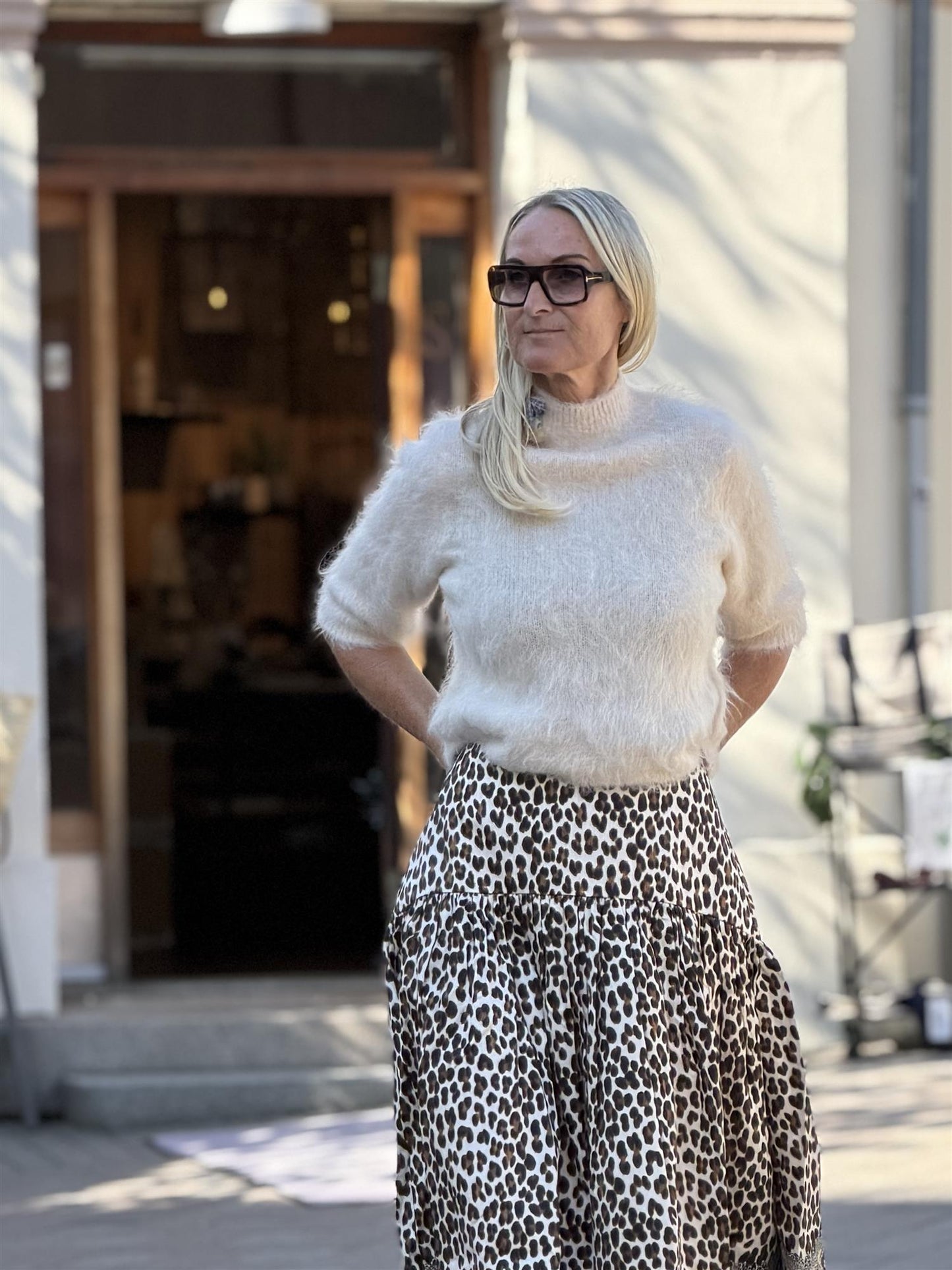Hairy Knit Turtleneck