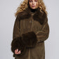 Miu Fake Fur Cuffs