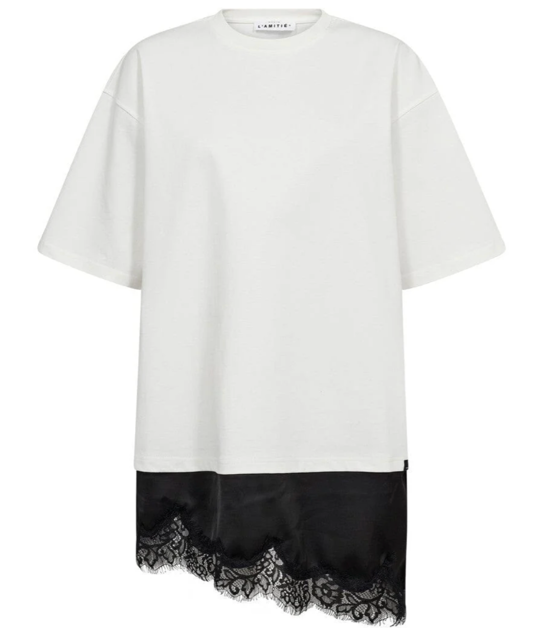 Loose Mix Lingerie Tee