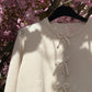 Summer Knit Bow Jacket