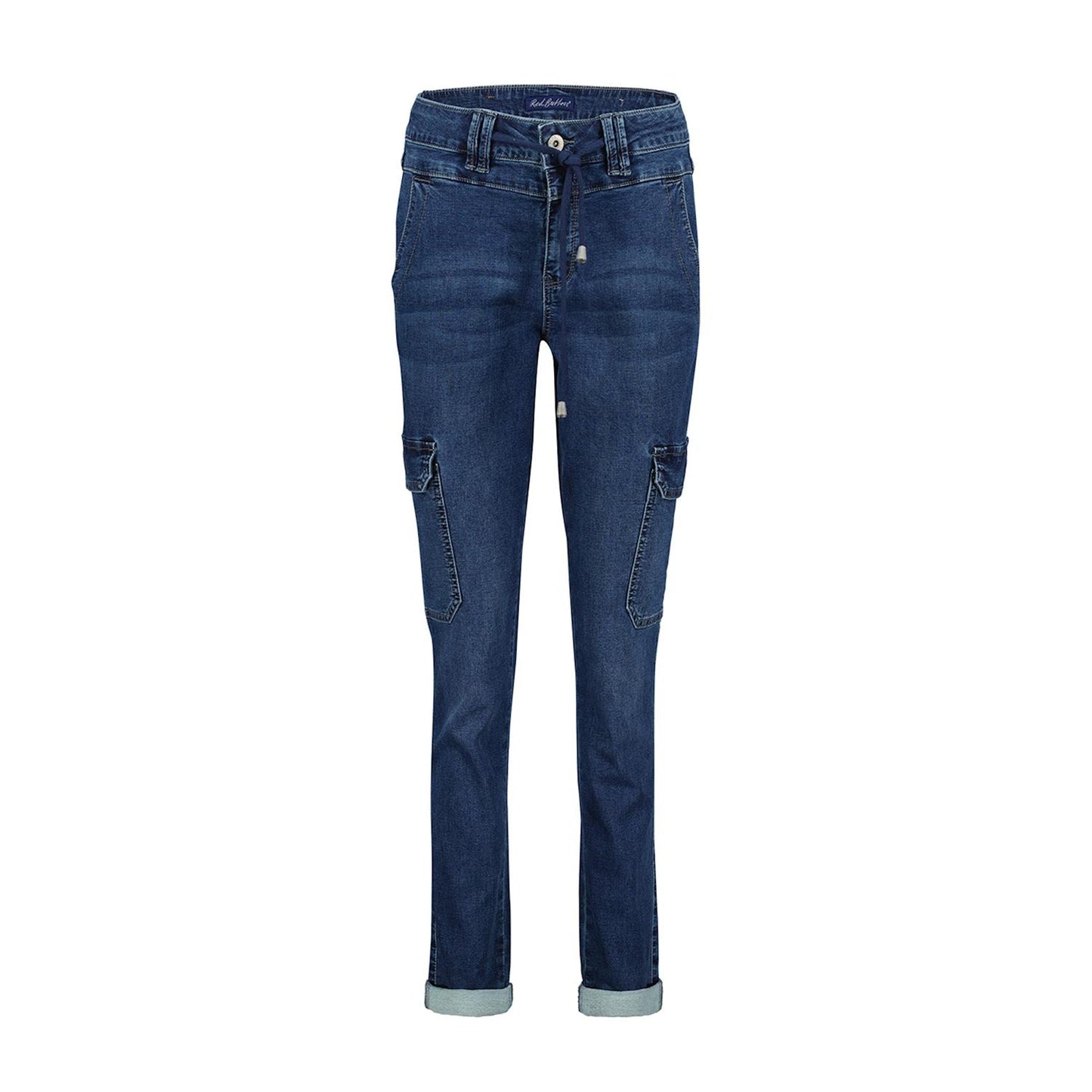 Cargo jog denim - dark blue