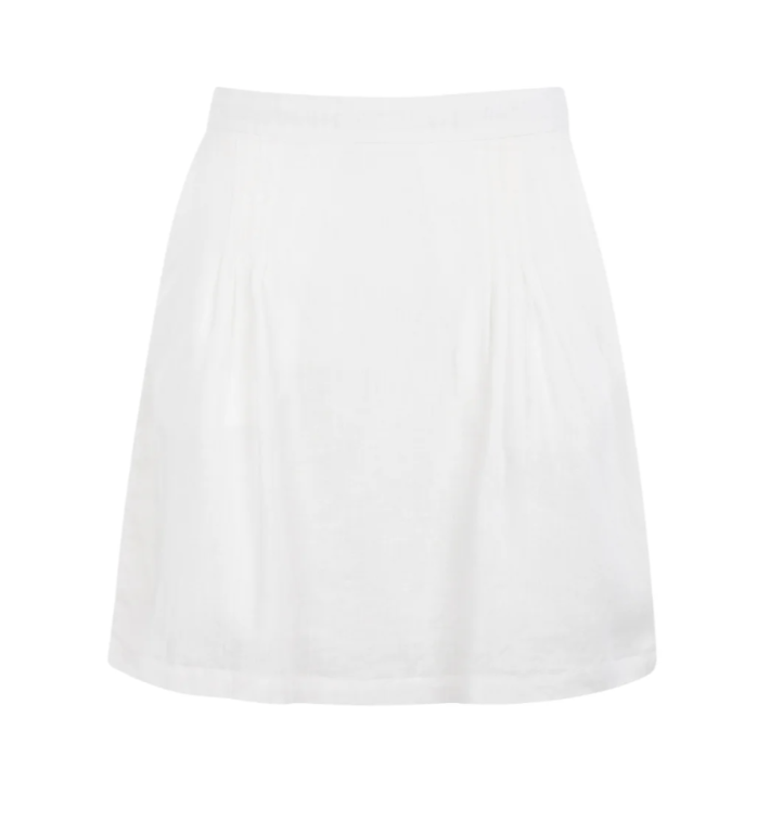 Lovisa Linen skirt - White