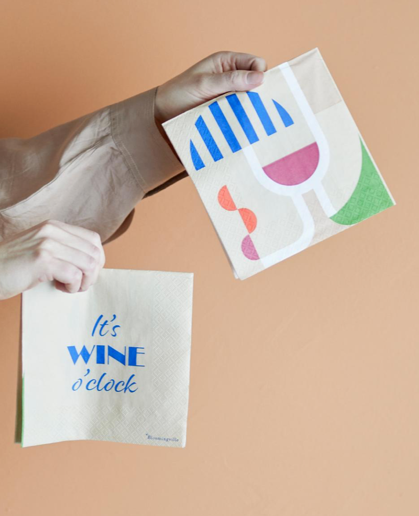 Wine servietter