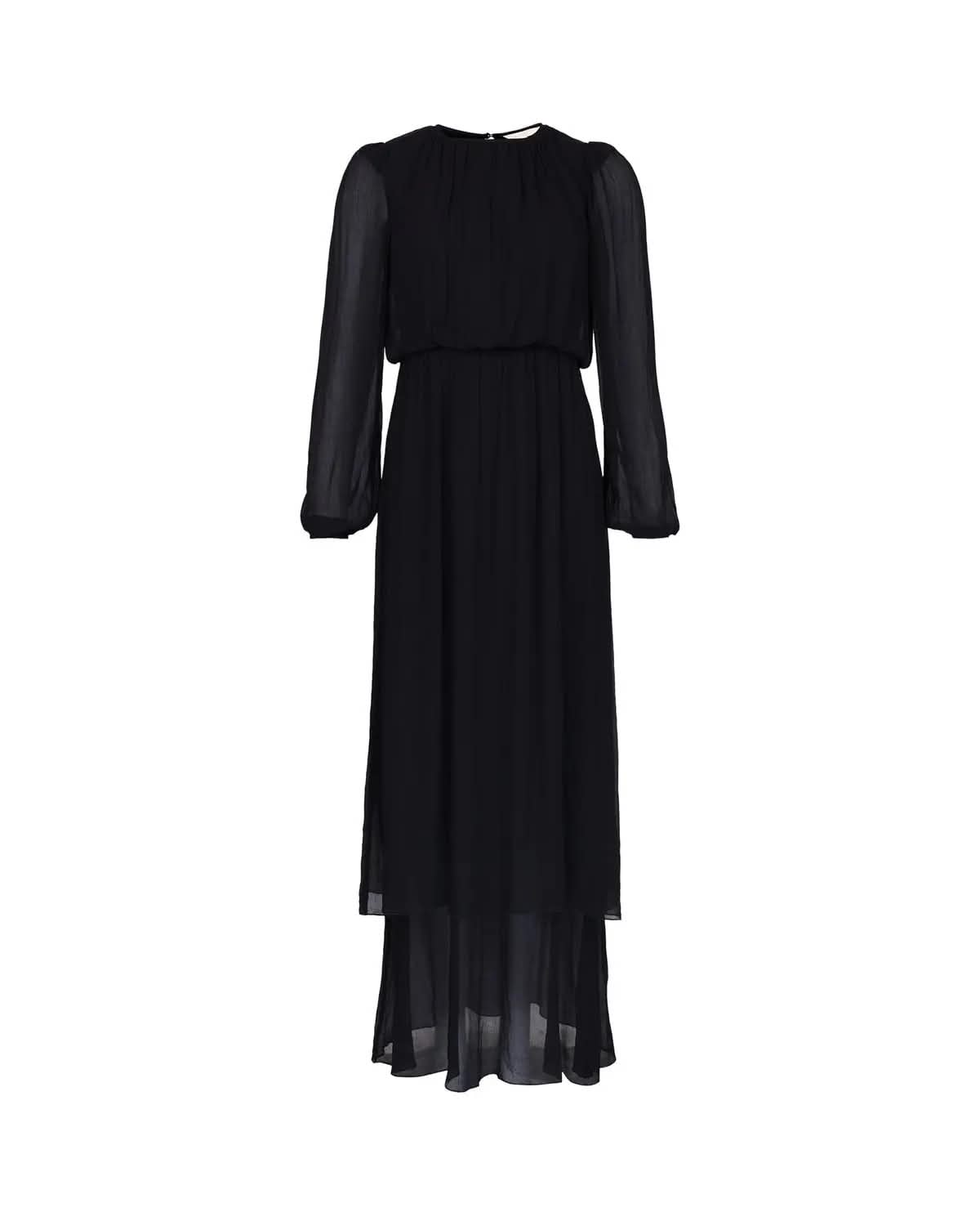 CHIFFON MAXI DRESS
