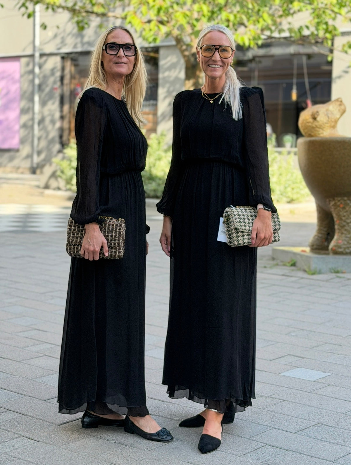 CHIFFON MAXI DRESS